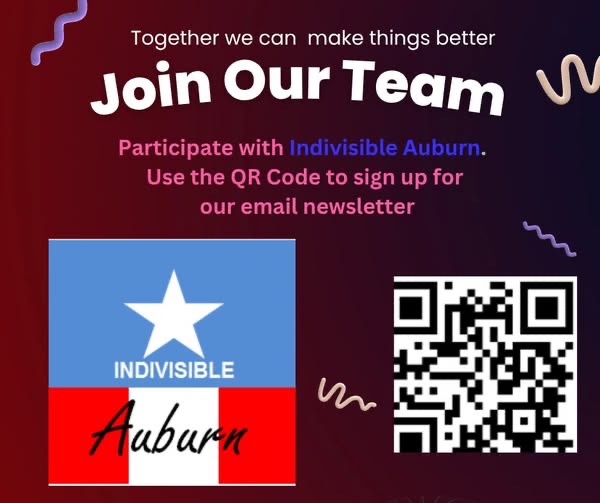 Join our team using the QR code to sign up for our email newsletter